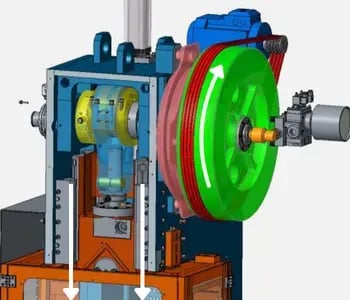 How Stamping Presses Work Graphic